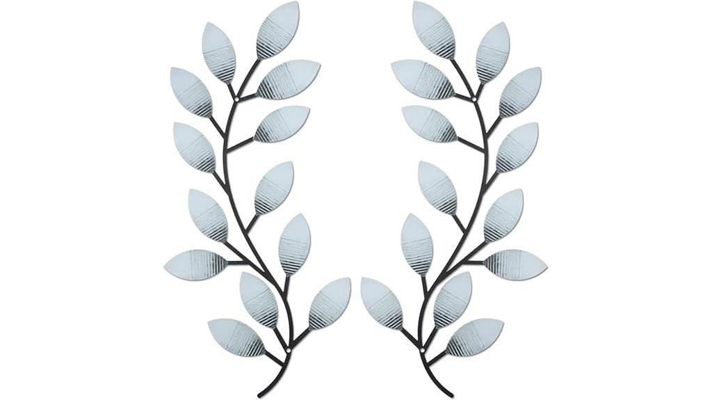 retro white metal decor