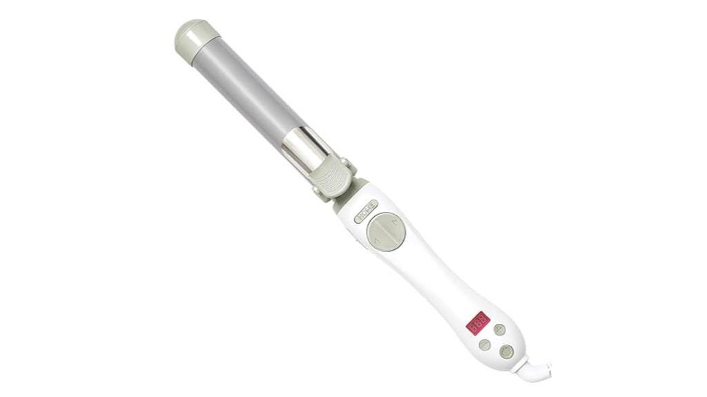 rotating curling iron tool