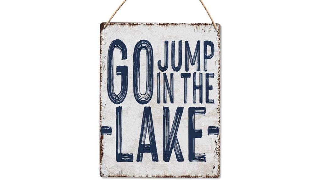 rustic lake house charm