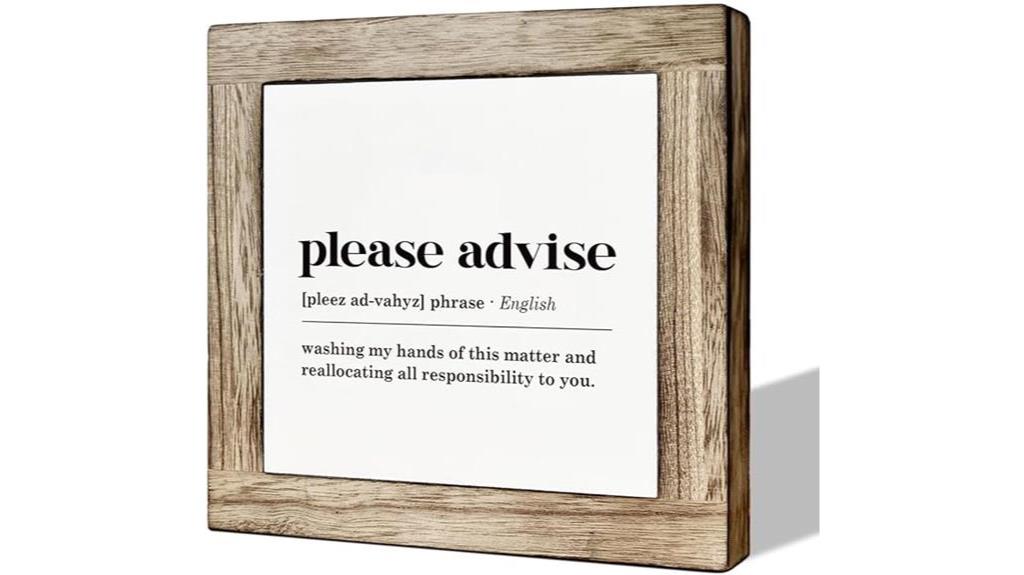 rustic wooden office decor
