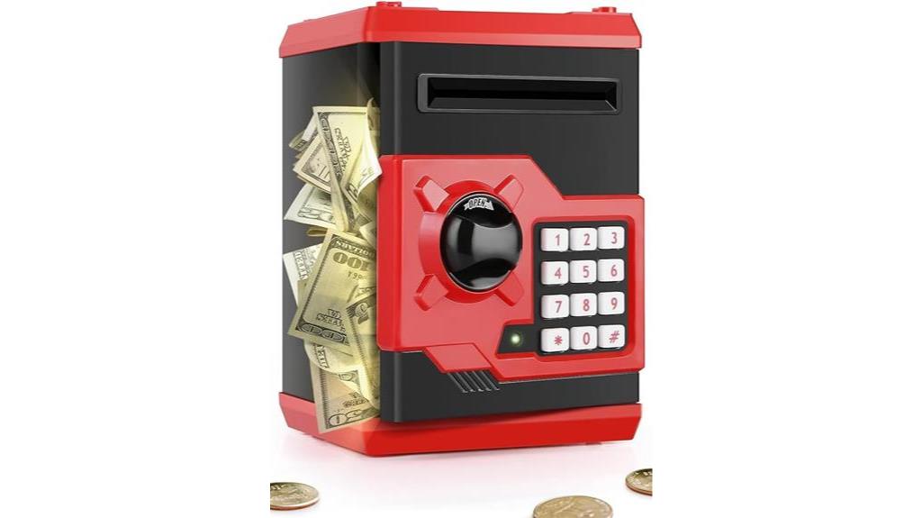 secure piggy bank for kids