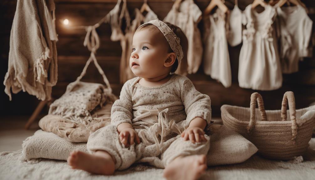 selecting boho baby attire