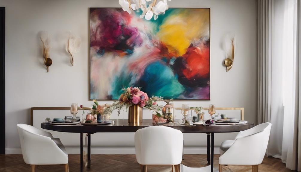 selecting dining room wall decor