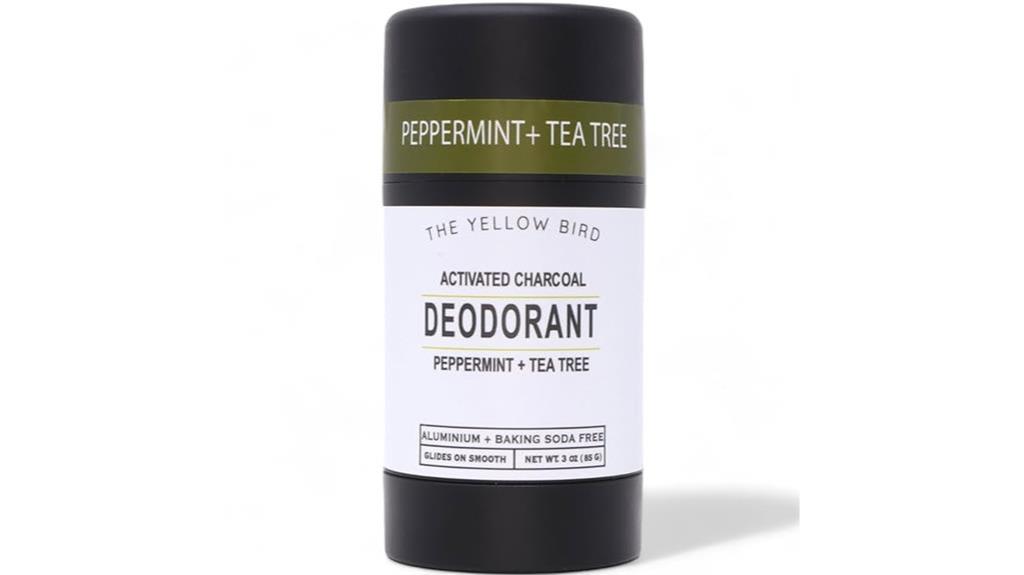 sensitive skin deodorant with charcoal