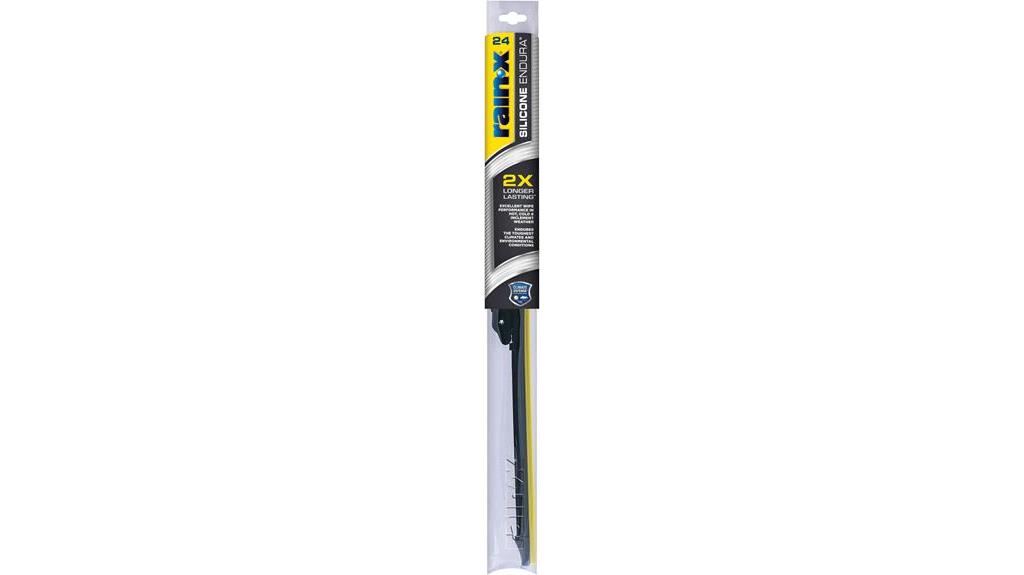 silicone wiper blades 24