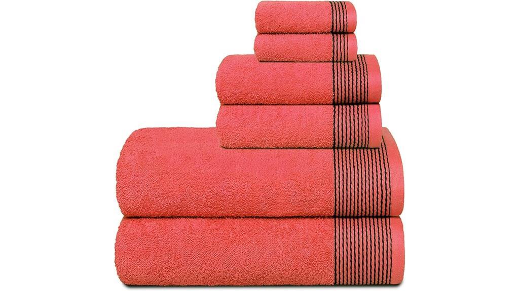 soft cotton towel set