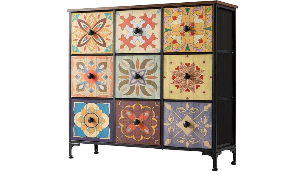 spacious dresser for bedroom