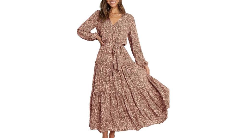 spring floral maxi dress