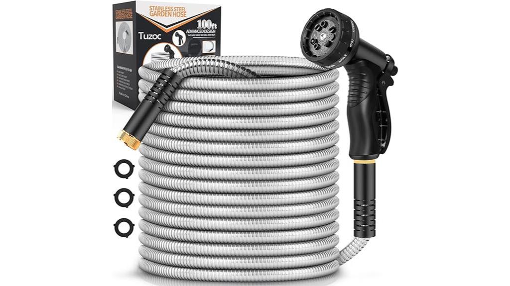stainless steel 100ft hose