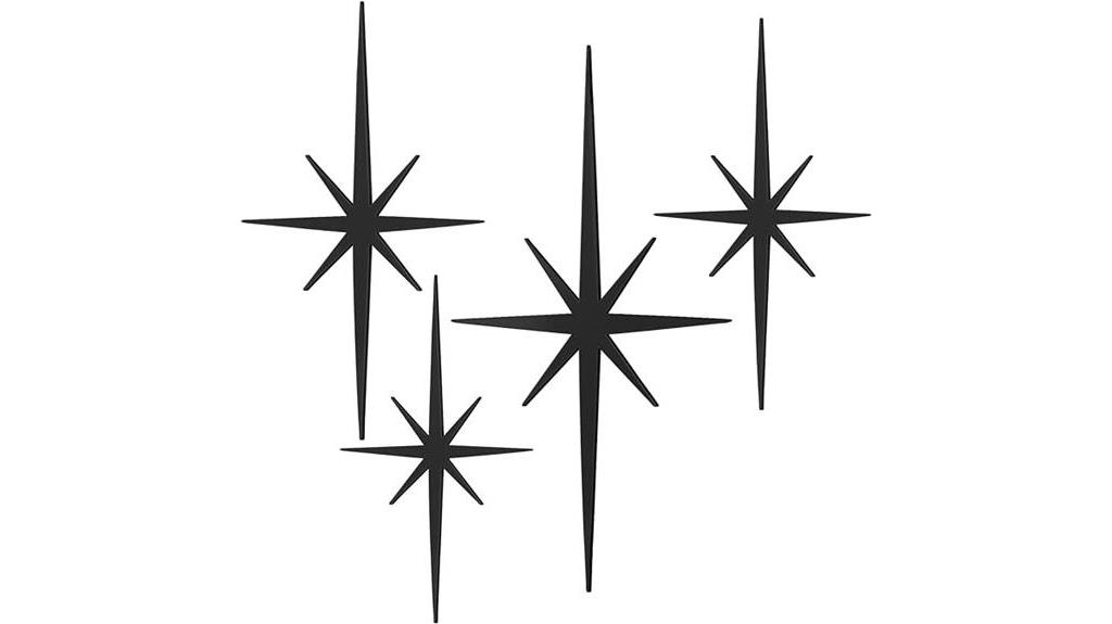 starburst wall decor vintage