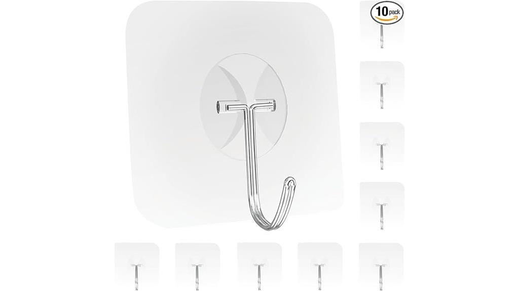 strong wall hooks set
