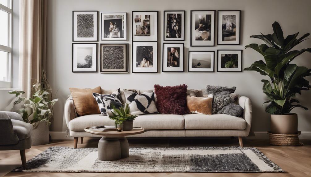 stylish apartment wall decor