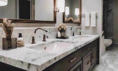 stylish bathroom countertops guide