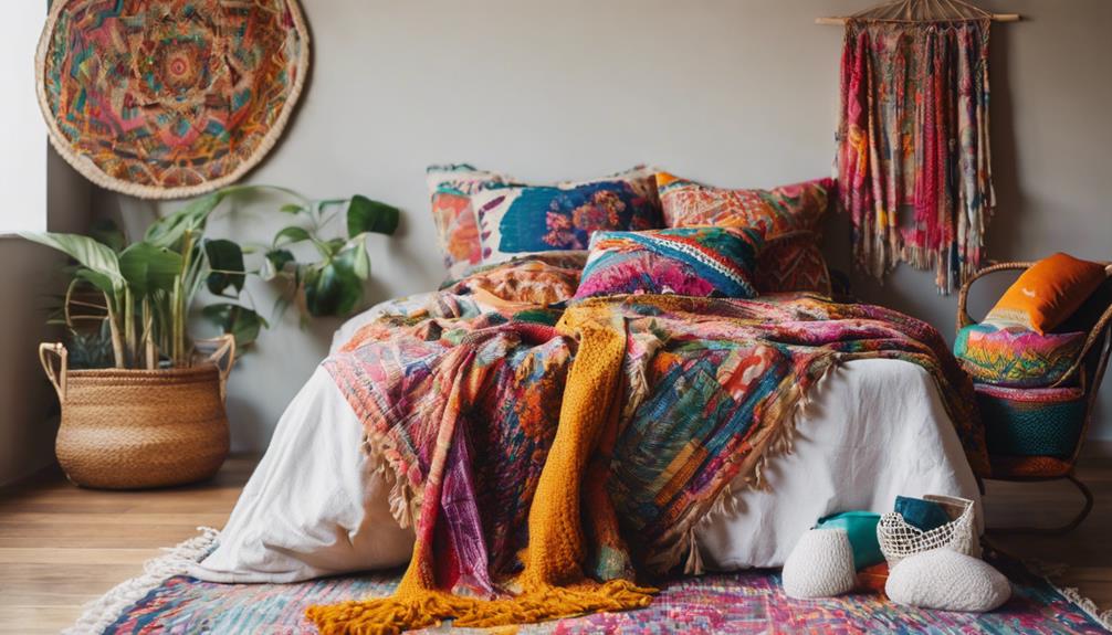 stylish bohemian bedroom ideas