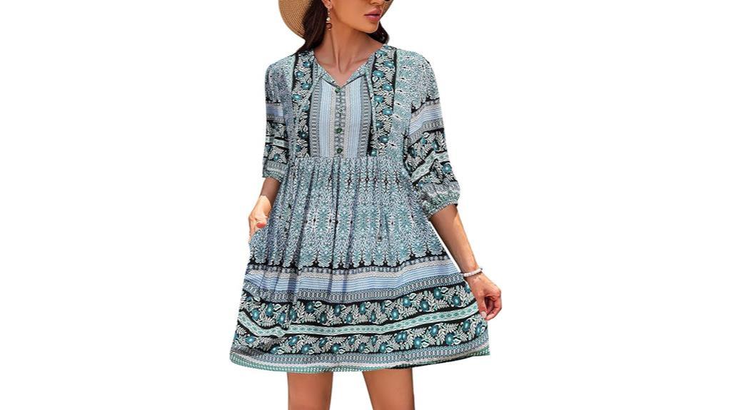 stylish boho dress design