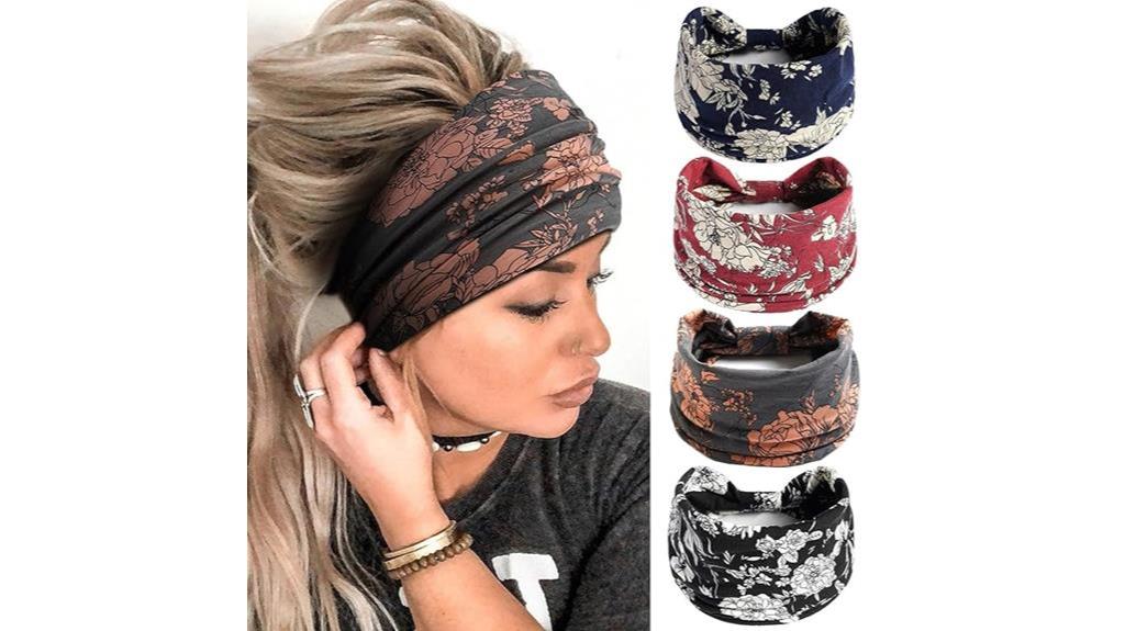 stylish boho headband set
