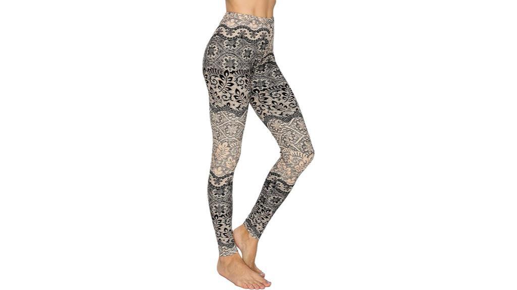 stylish printed leggings women