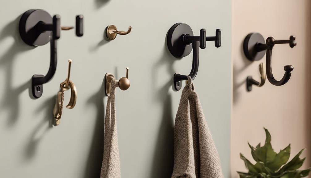 stylish wall decor hooks