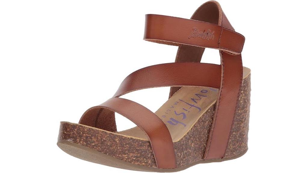 stylish wedge sandal design