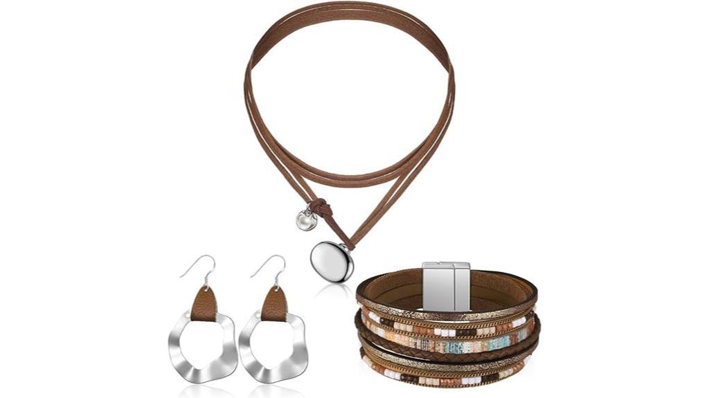 stylish western jewelry set