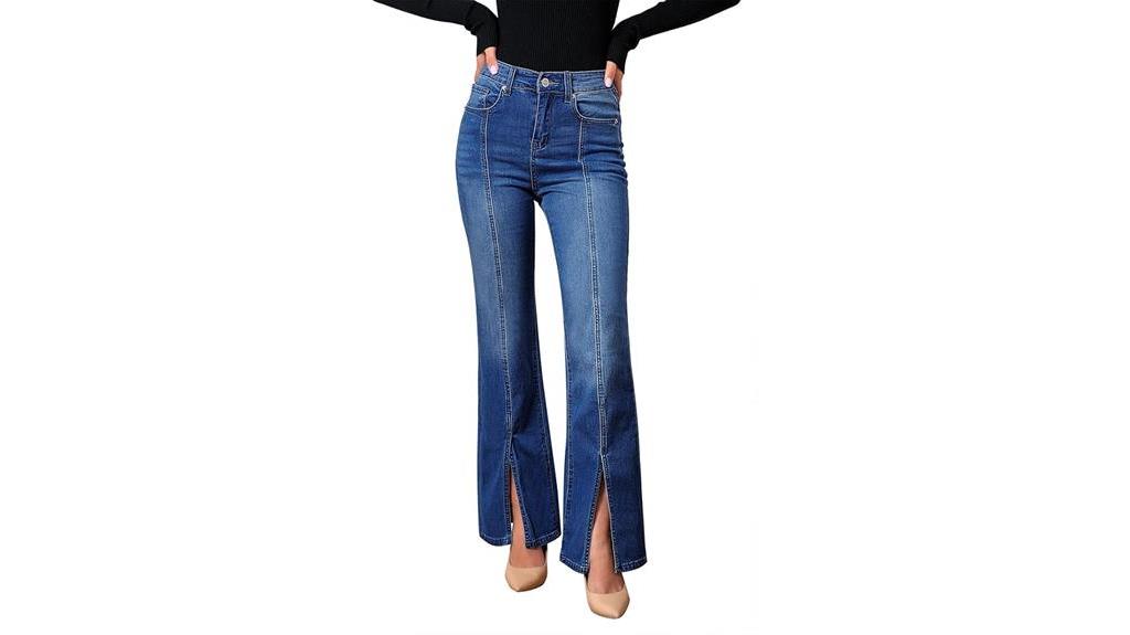 stylish wide leg jeans