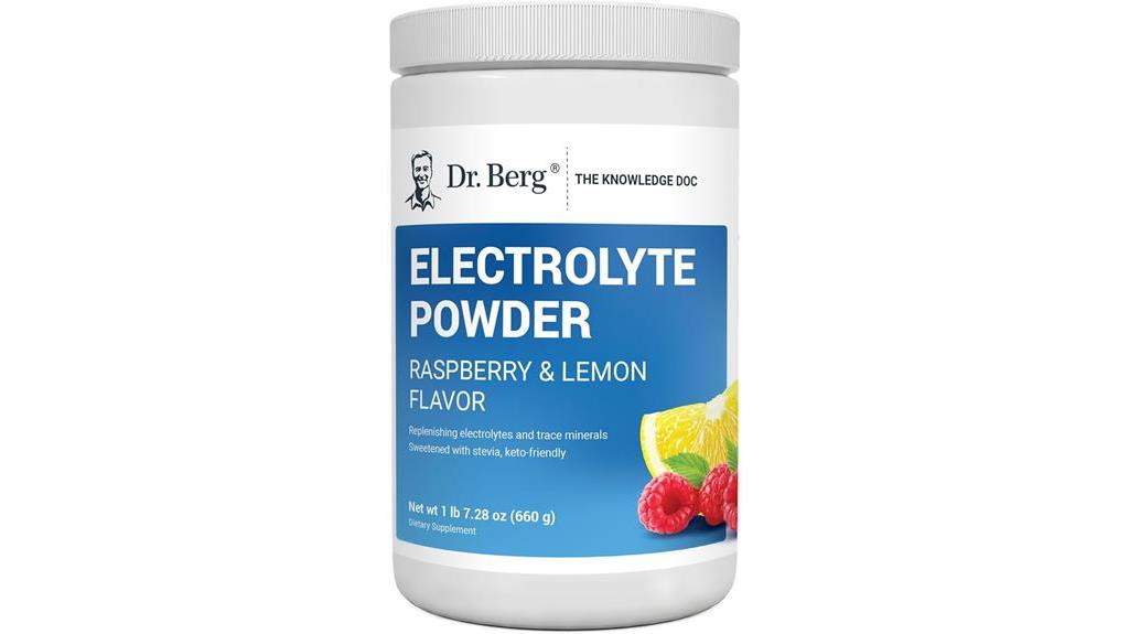 sugar free electrolyte powder mix