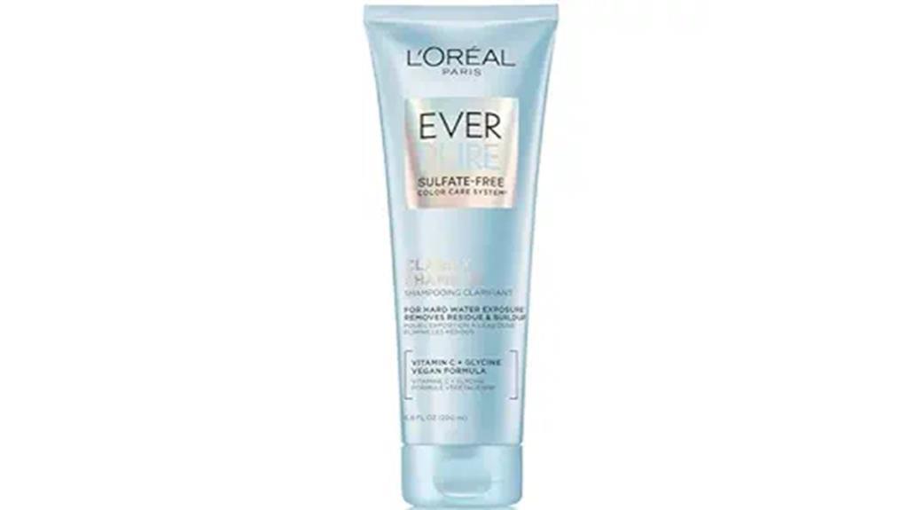 sulfate free shampoo for hard water