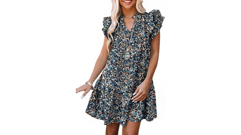 summer mini dress with pockets