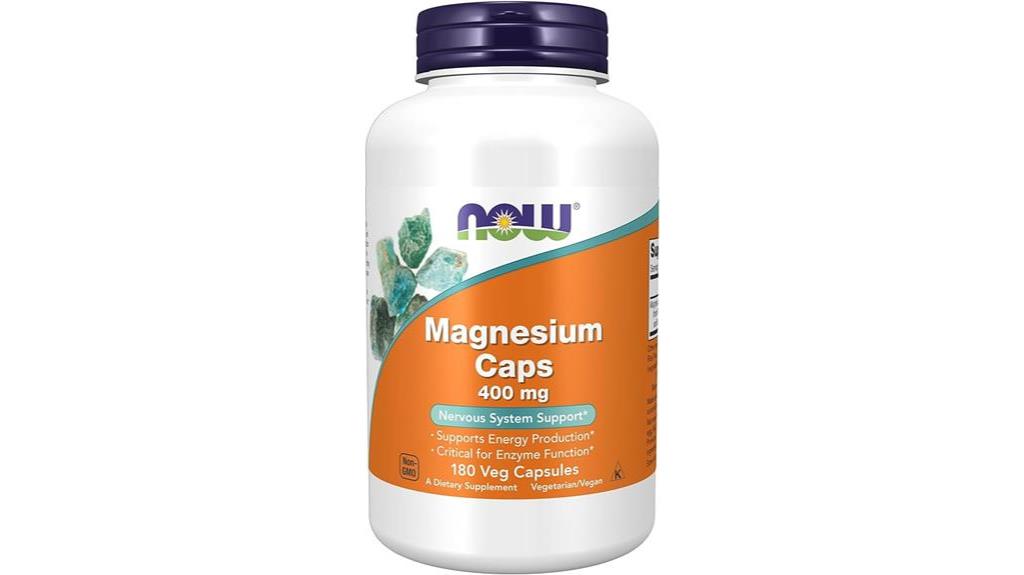 supplementing with magnesium capsules