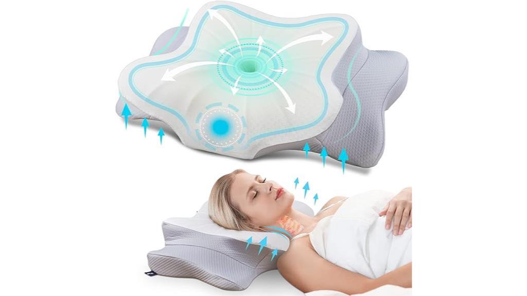 supportive cervical pillow design
