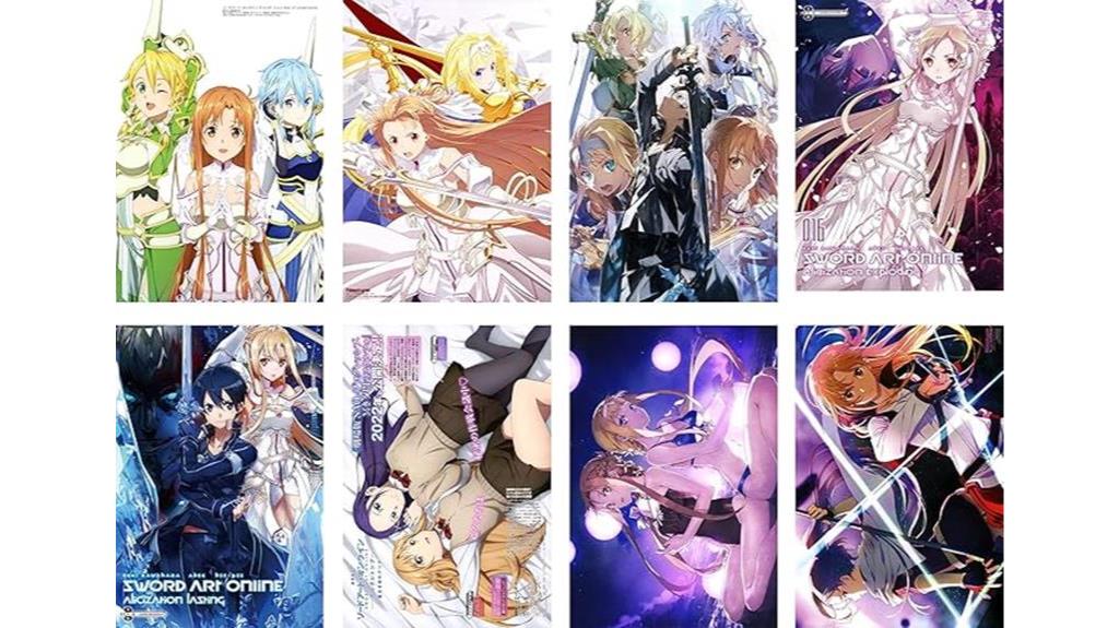 sword art online posters