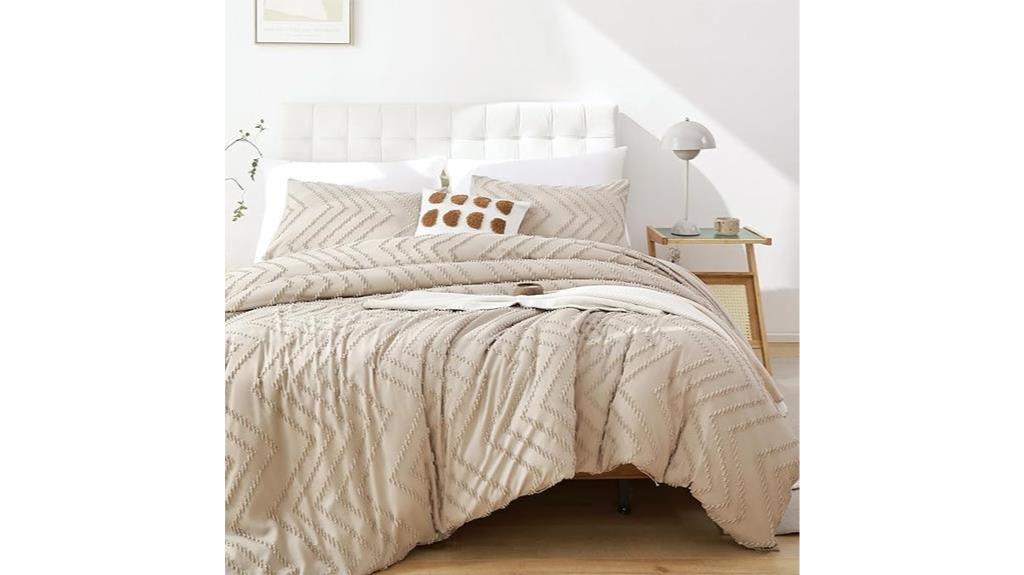 taupe queen size comforter