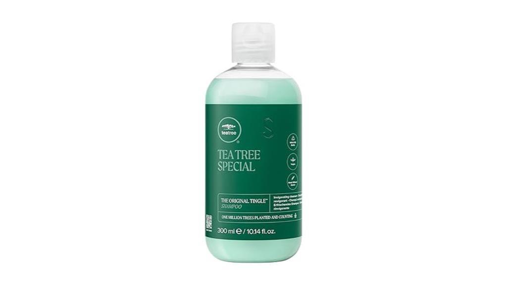 tea tree shampoo refreshes