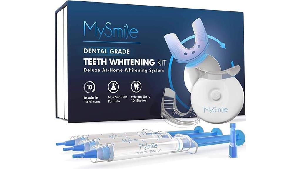 teeth whitening kit features