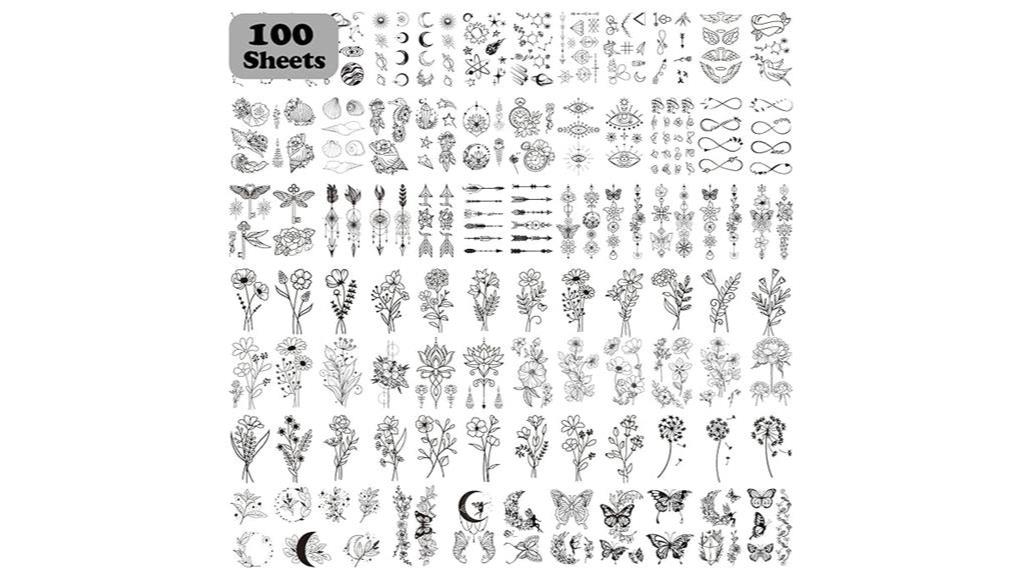 temporary tattoos for women