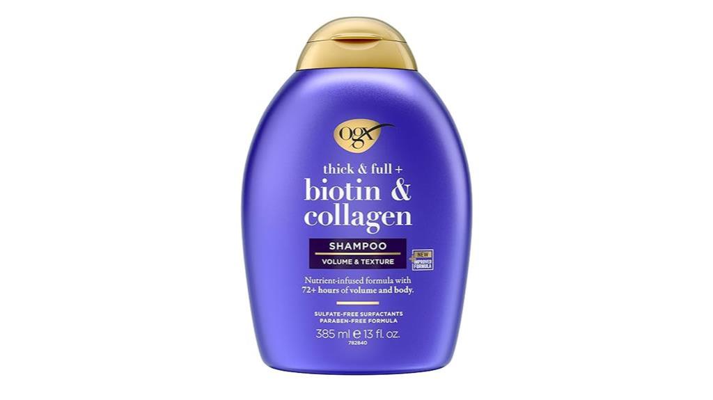 thickening shampoo with biotin