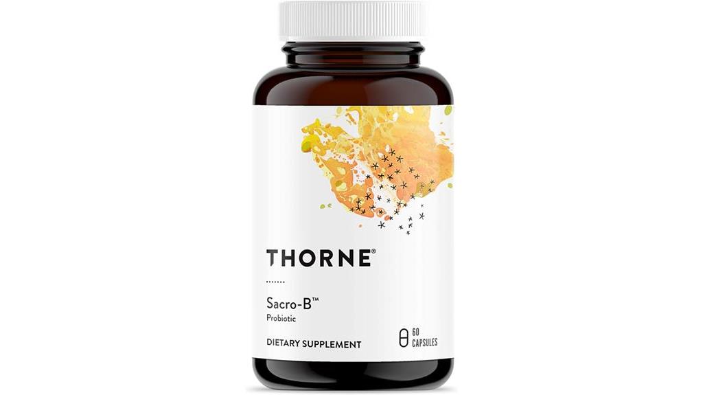 thorne sacro b probiotic capsules