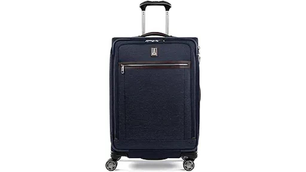 travelpro checked luggage navy