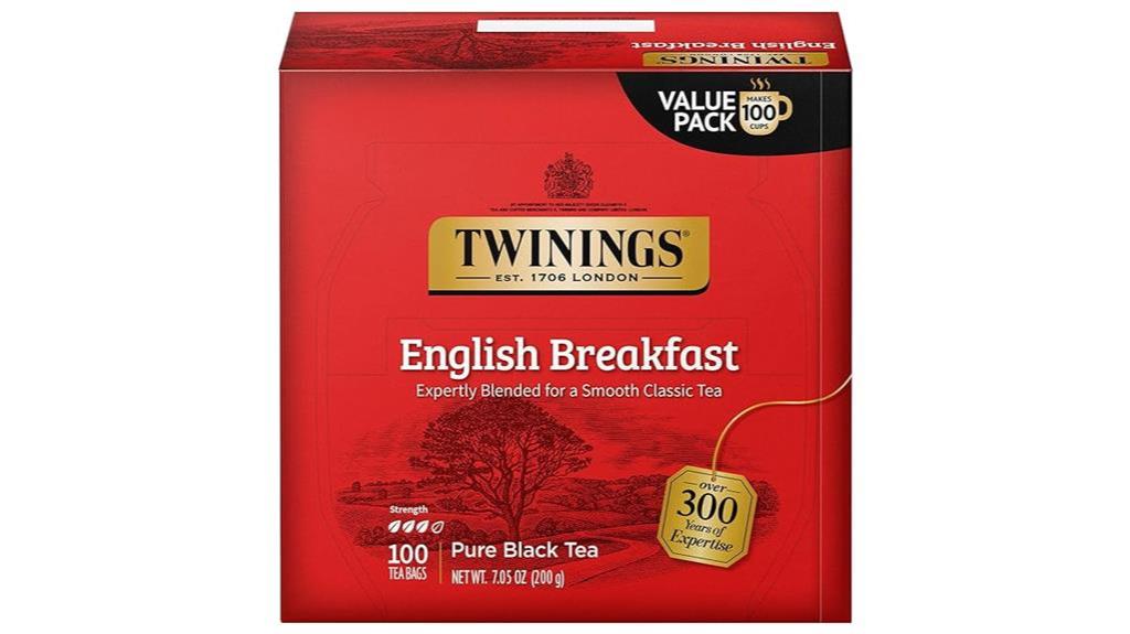 twinings english breakfast tea