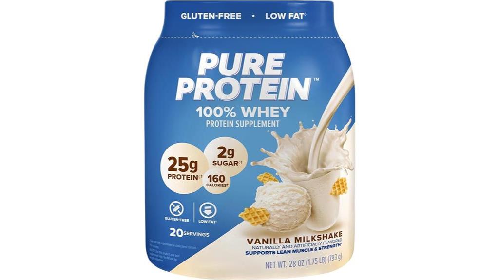 vanilla cream whey protein