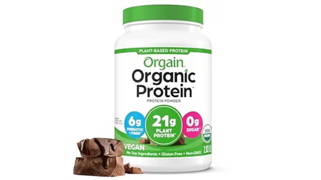 vegan protein powder fudge
