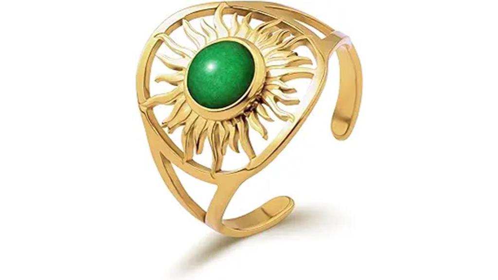 vintage north star ring