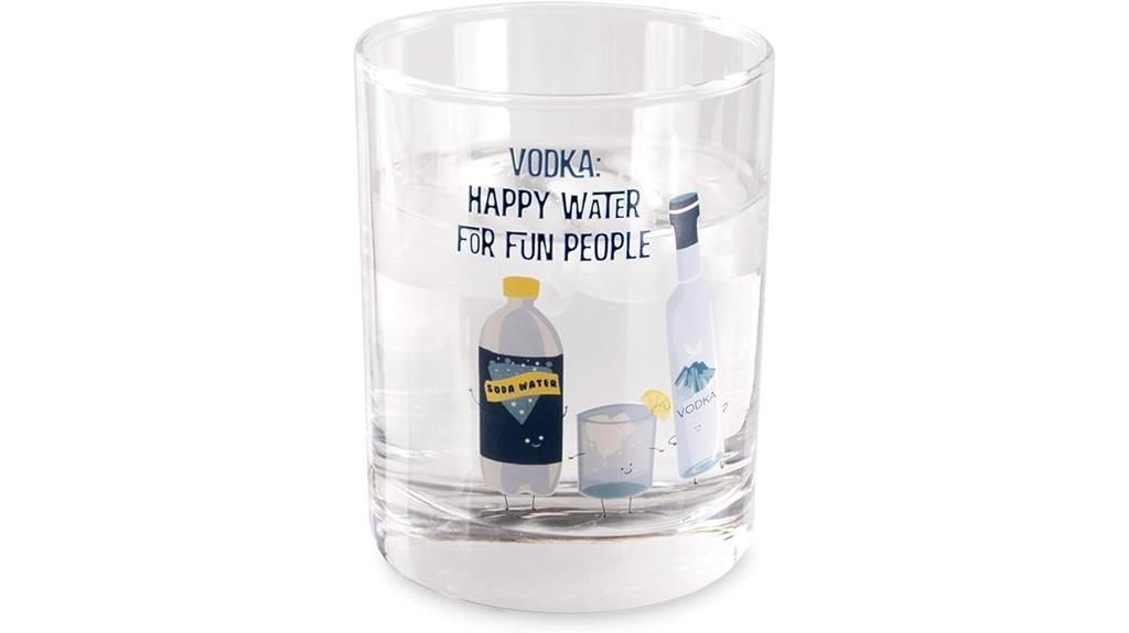 vodka rocks glass gift