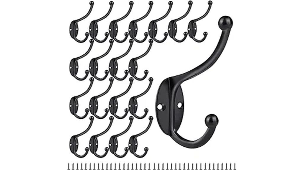 wall mounted coat hooks