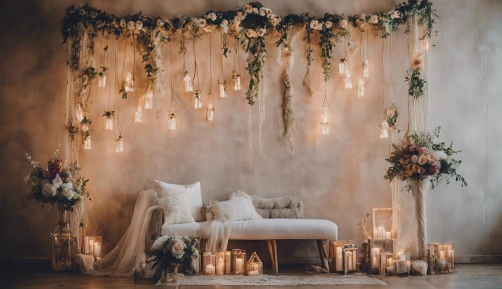 wedding wall decor ideas