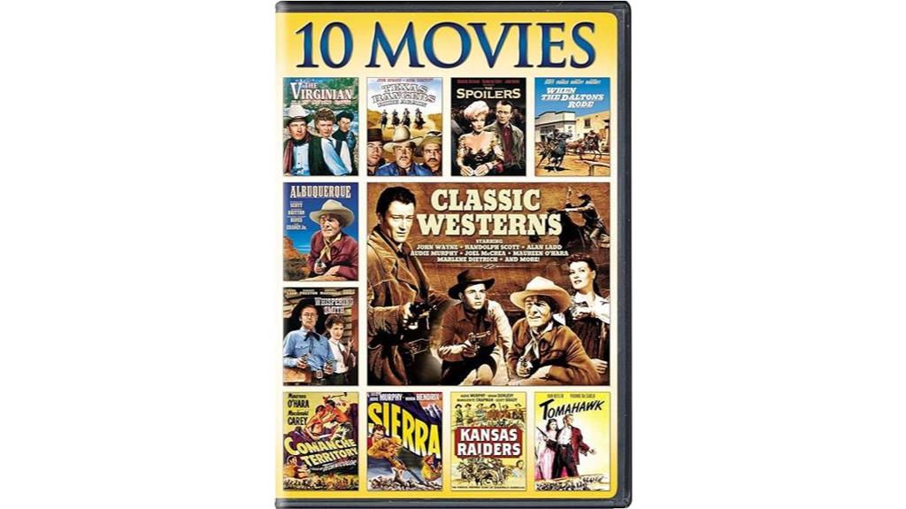 western movie collection set