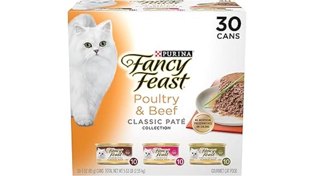 wet cat food variety