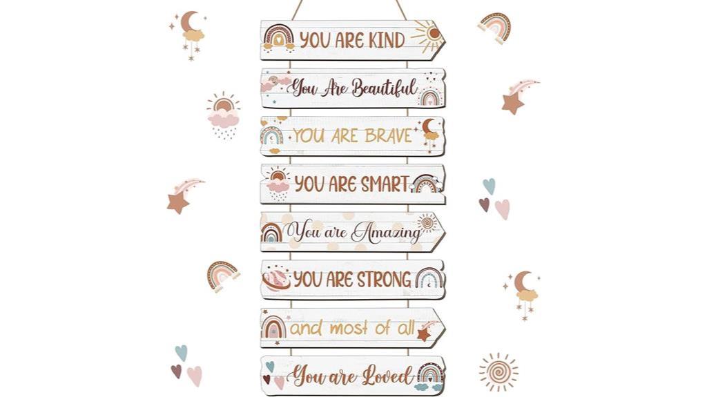 whimsical wall decor sign