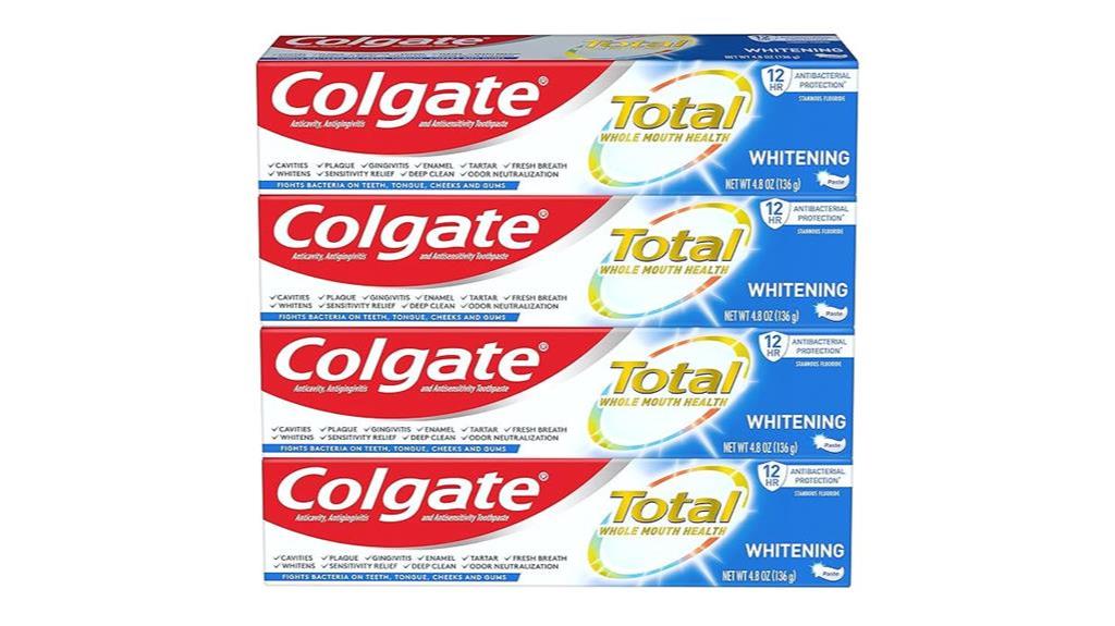 whitening toothpaste by colgate