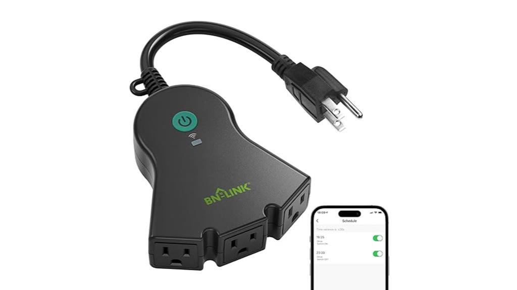 wifi enabled outdoor power outlet